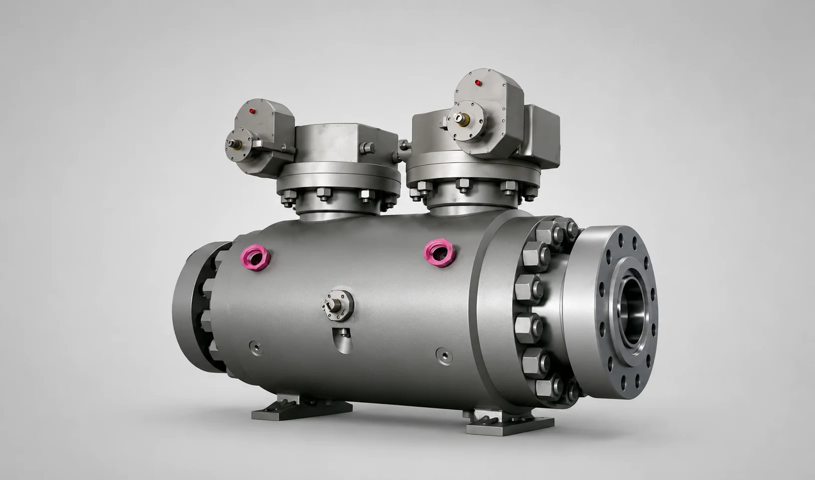 Double block and bleed (DBB) valve